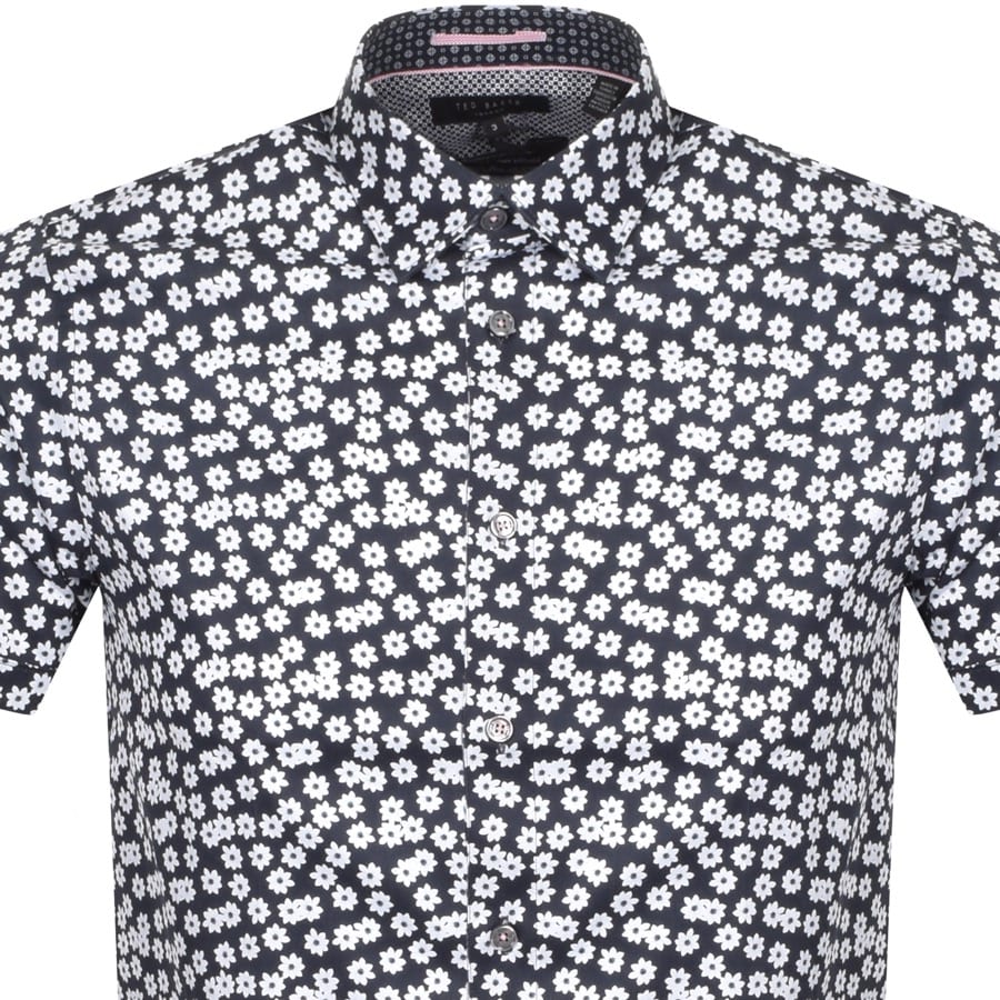 Alternative Image for ProductTed Baker Relax Short Sleeved Shirt Navy2